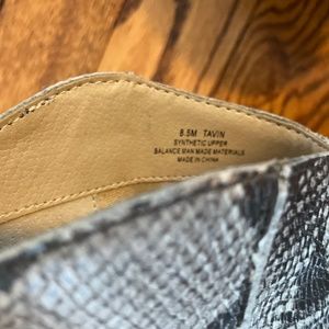 Dolce vita faux snake print boots